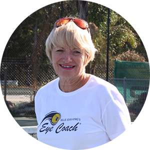 Carolyn Healey With Tennis Perfections