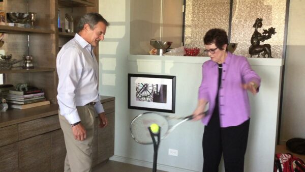 Billie Jean King & Lenny Schloss Discuss The Future Of Tennis In New York